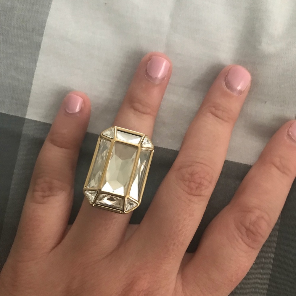 Swarovski crystal ring